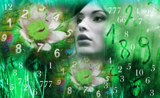 女人和各种数字，数字命理学图片下载
