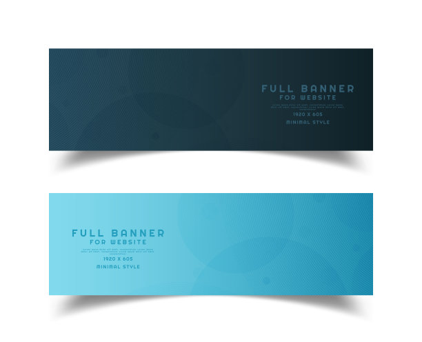 摘要全线横幅为网站线圆形状设计色调现代艺术风格图片下载