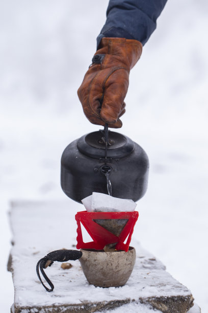 冬天的咖啡图片下载