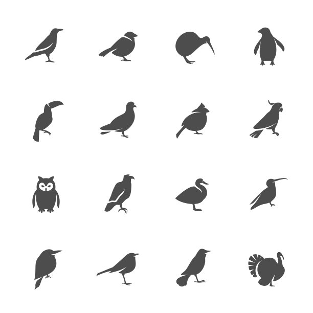 小鸟图标图片下载