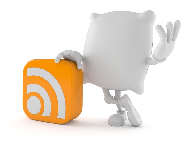 枕头字符与RSS图标图片下载