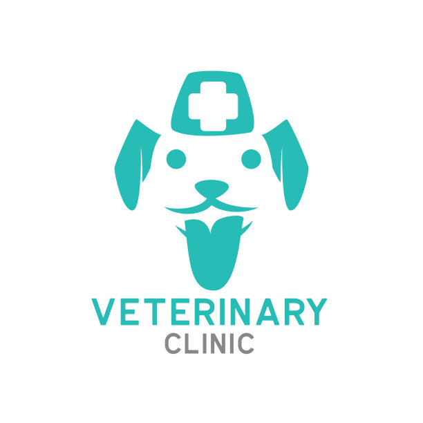 兽医图标孤立在白色背景，矢量插图图片下载