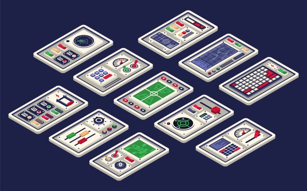 航天器的控制面板和装置图片下载