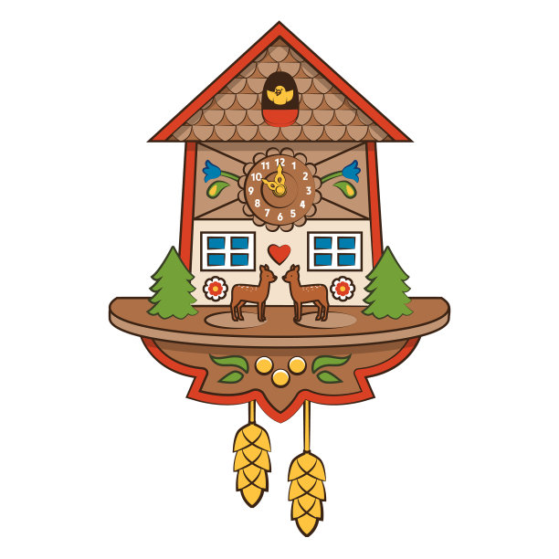 布谷鸟钟图片下载