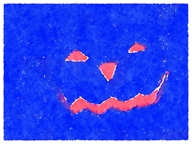 水彩插图的雕刻面抽象图片下载