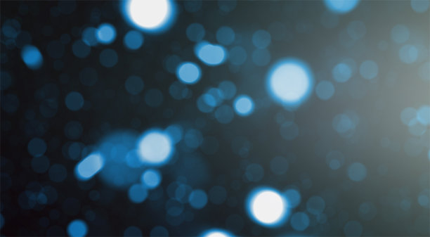 闪烁散焦灯光抽象背景图片下载