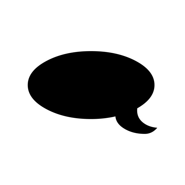 可爱的语音框图标横幅，一般设计打印和网站。说明向量。图片下载