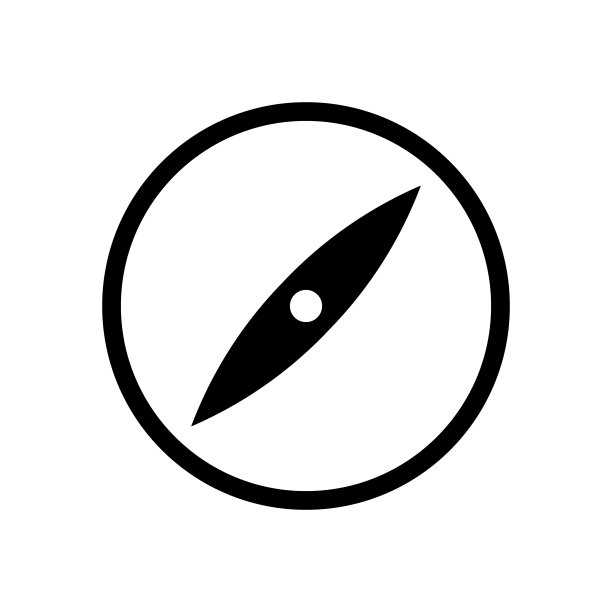 罗盘图标。象形图网站或移动应用程序。矢量股票插图eps10。图片下载