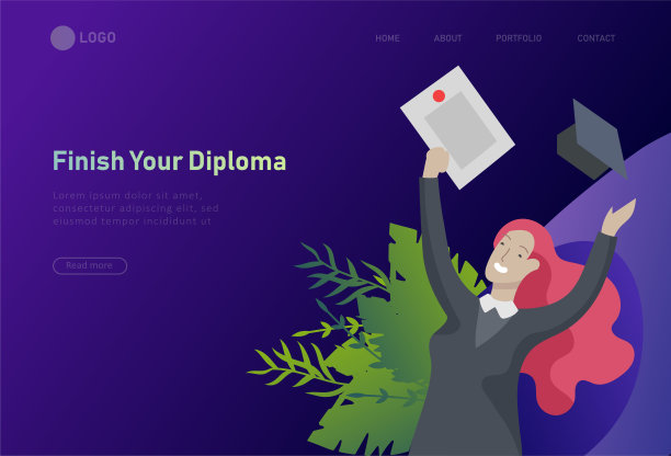 一套轻松的网页设计模板，供户外学习的人在线教育、培训和课程。现代矢量插图概念的网站和移动网站图片下载