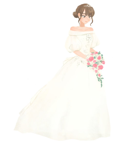 穿着婚纱的新娘图片下载