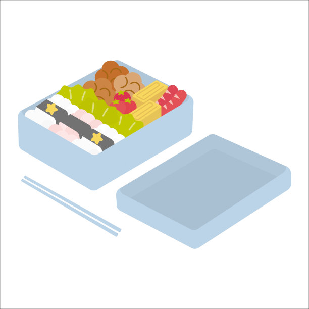 日本炸鸡午餐盒的孩子图片下载