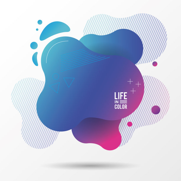 紫色波浪颜色抽象的背景图片下载