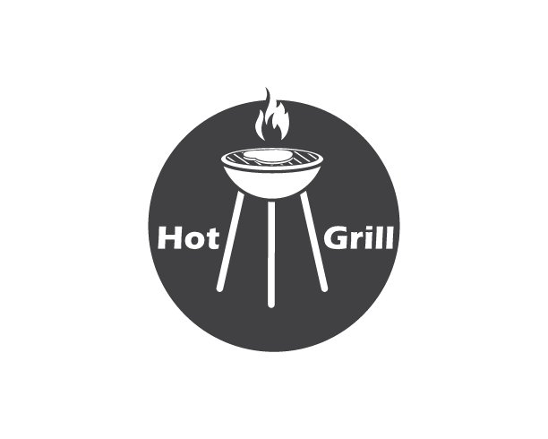 烧烤矢量图标插图设计图片下载