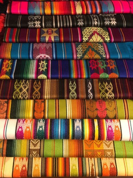 安第斯颜色和织物图片下载