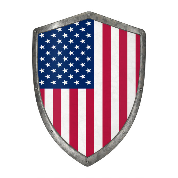 盾旗美国国旗美国国徽国家州形状图片下载
