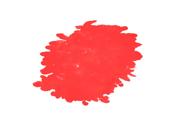 红色水彩污渍。为进一步设计作背景的手工艺术画。图片下载