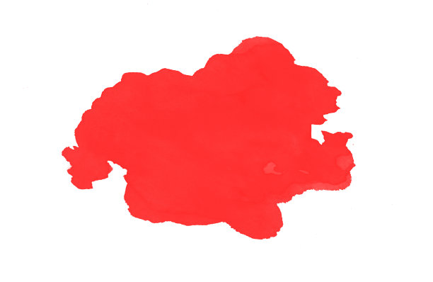 连续无形状红色水彩染色。作为任何设计的背景。图片下载