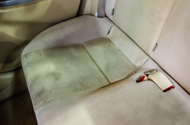 汽车座椅上的污渍图片下载
