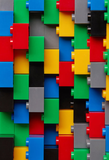 塑料块背景图片下载