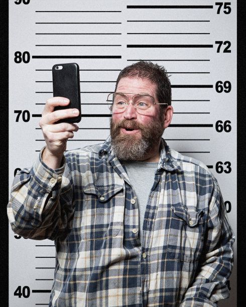 警察指认面部自拍图片下载