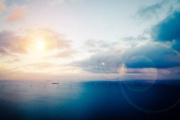 海上风力涡轮机图片下载