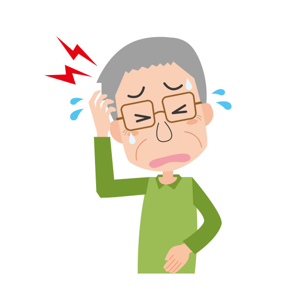 头痛的祖父图片下载