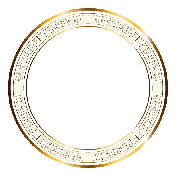 奢侈黄金空标图片下载