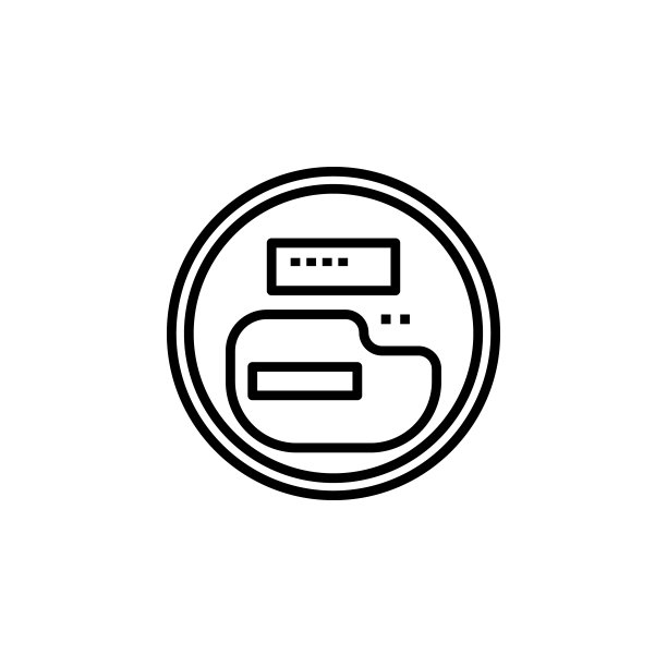 电表线路图标。元素的能源插图图标。标志，符号可以用于网页，标志，手机应用，UI，用户体验图片下载