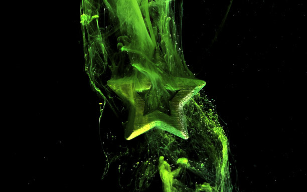 木星在一个奇妙的绿色背景上。男子节日概念为2月23日“保卫祖国日”。图片下载