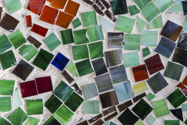 背景马赛克，色彩多项目图片下载