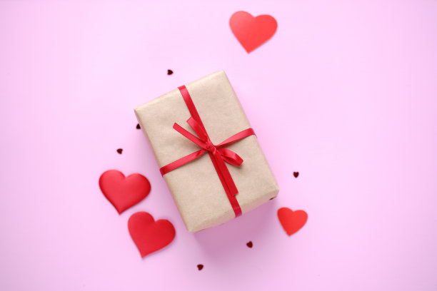 情人节或妇女节贺卡模板图片下载