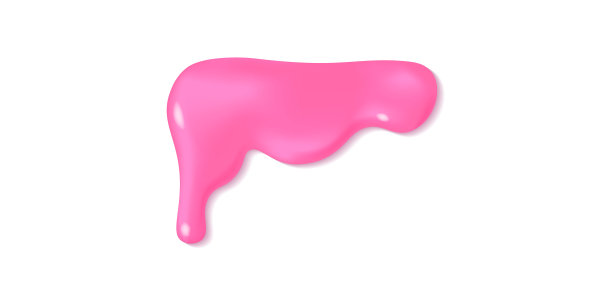 融化的粉色糖霜图片下载