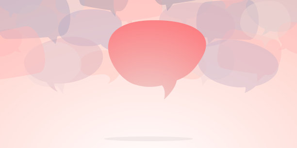 平面设计社交网络传播矢量概念插图演讲气泡。模板为网页设计，横幅，移动应用程序，登陆页和信息图表。图片下载