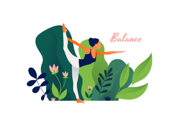 女人练瑜伽，做瑜伽姿势。国际瑜伽的一天。图片下载