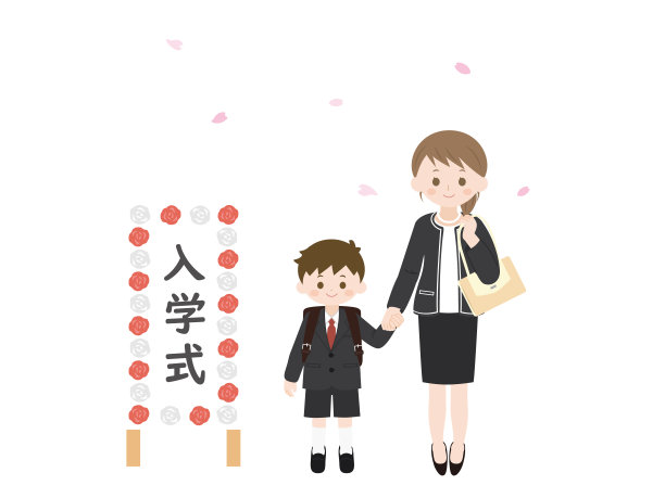 入学仪式的男孩图片下载