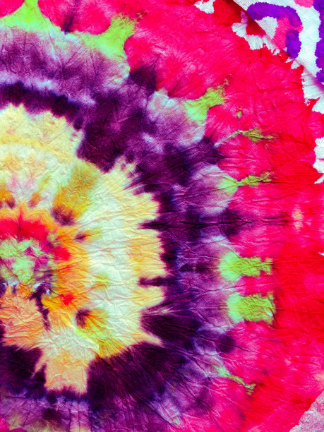 扎染螺旋背景。图片下载