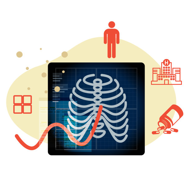 医疗保健中的诊断医学成像-插图图片下载