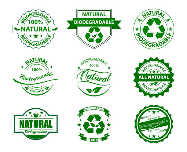 绿色塑料袋的概念或可生物降解的塑料，再利用，减少和可回收的概念。图片下载