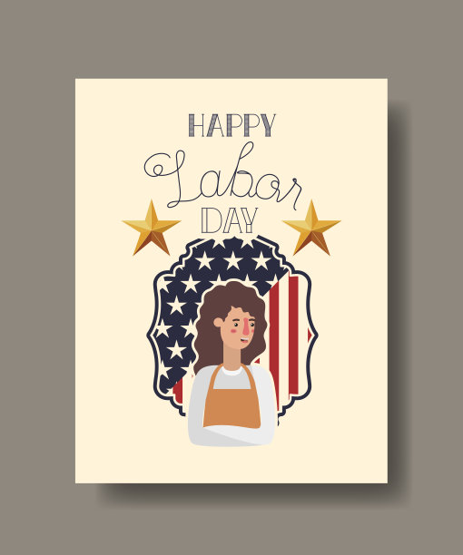 园丁女人在劳动节矢量设计图片下载