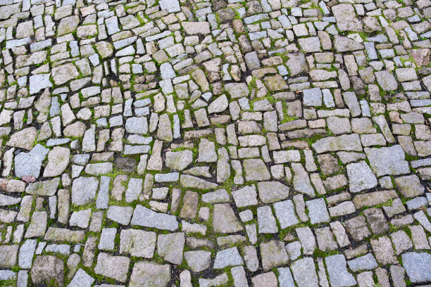 在公园里铺路图片下载