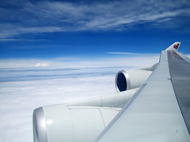 飞机的机翼图片下载