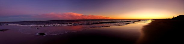 发光的日落图片下载