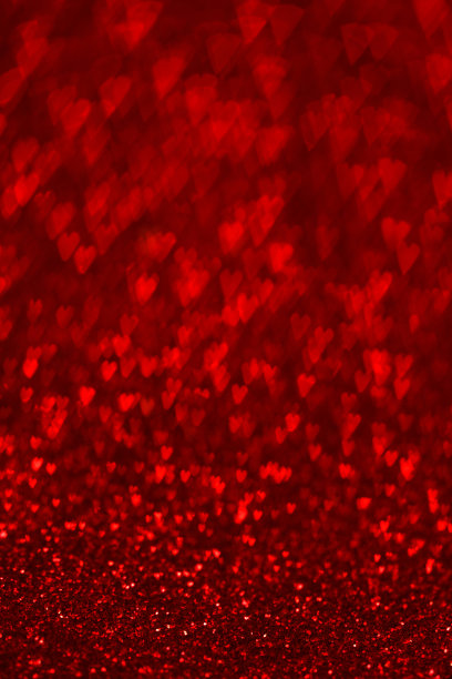 散景背景心。图片下载