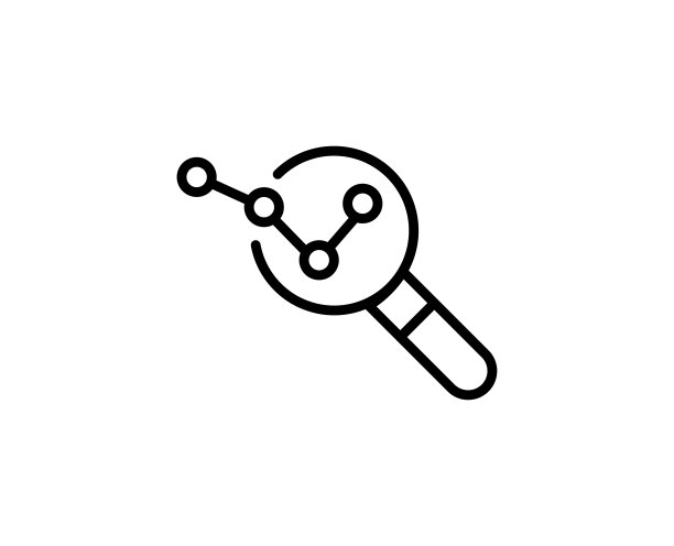 分析线性图标图片下载