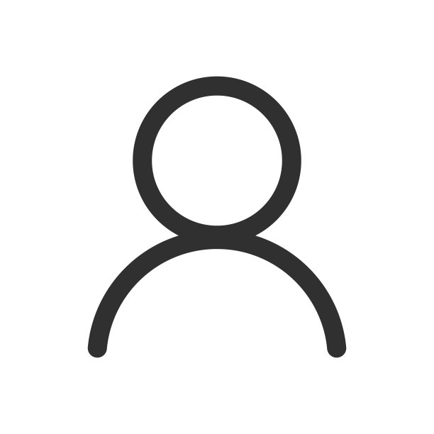 用户资料登录或访问认证图标按钮：人物、帐户登录标志符号矢量图，白色背景图片下载