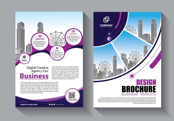 业务抽象向量模板。宣传册设计，涵盖现代布局，年度报告，海报，传单A4彩色三角形，几何形状的科技，科学，市场与灯光背景图片下载