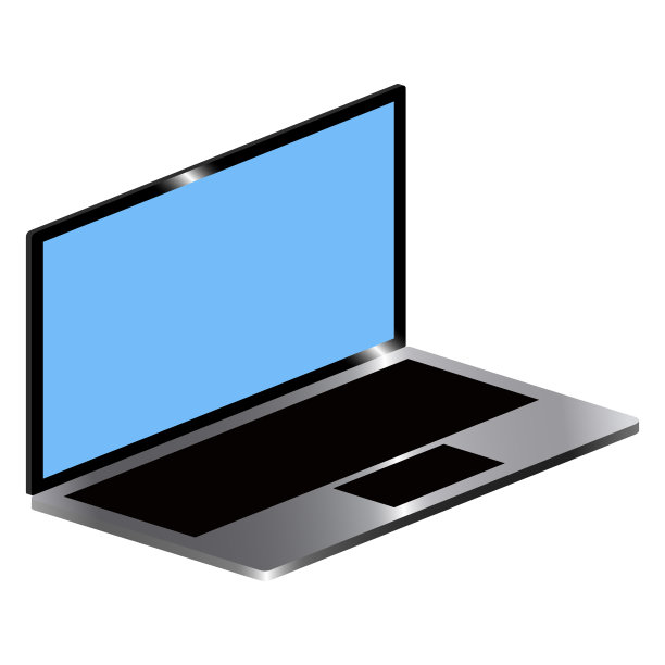 孤立的笔记本电脑图像图片下载