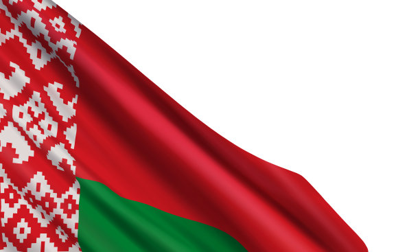 白俄罗斯国旗。图片下载