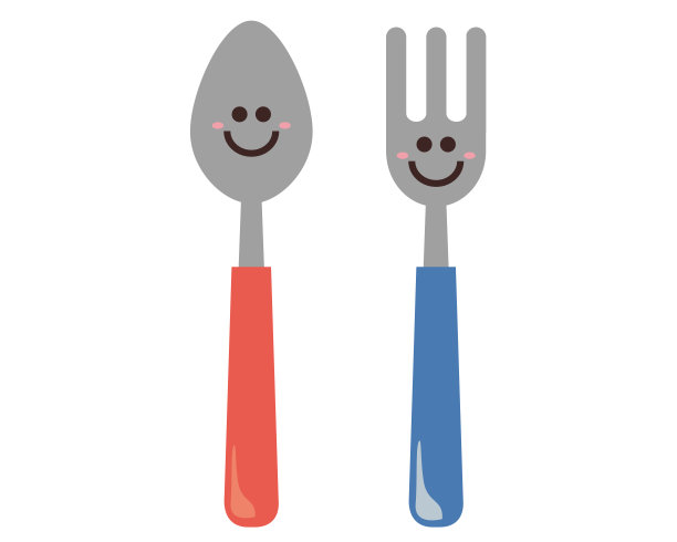 餐具矢量插图。叉子,勺子图片下载