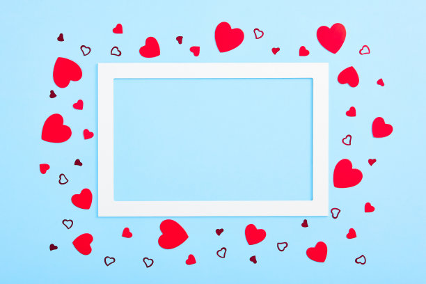 情人节节日相框图片下载